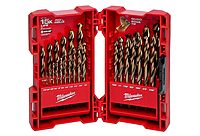 Milwaukee Electric Tools 48-89-2332 29Pc Cobalt Helix Drill Bit Set, Red