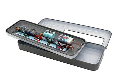 Spiderman Theme Pencil box with Stationery Items