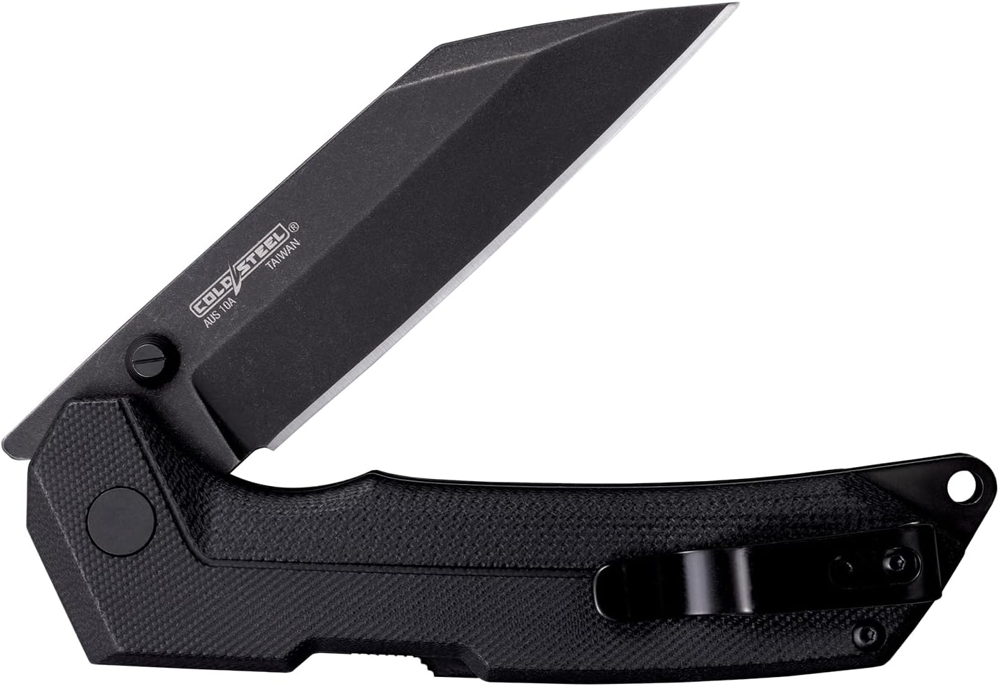 Cold Steel Karve 3.75" AUS10A Razor-Sharp Blade 4.875" G-10 Handle Everyday Carry Outdoor Tactical Folding Knife w/Atlas Lock