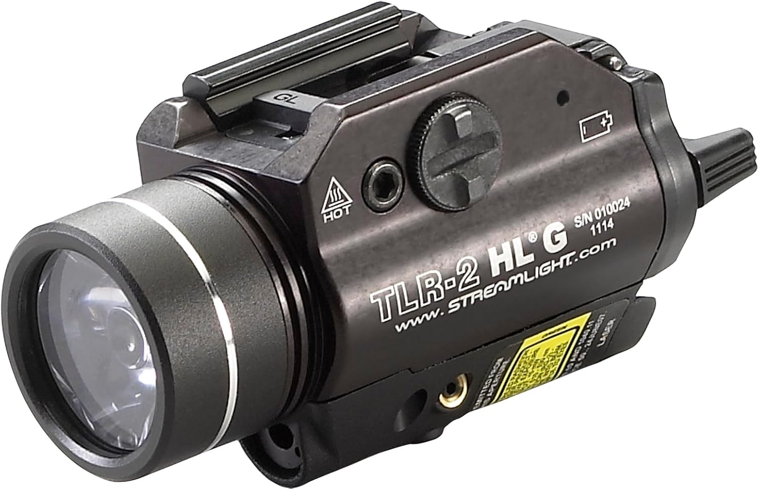 Streamlight 69265 TLR-2 HL G 1000-Lumen Rail-Mounted Tactical Weapon Light with Integrated Green Aiming Laser