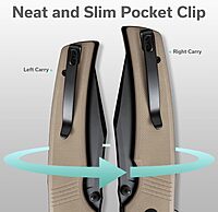 CIVIVI Tranquil Folding Pocket Knife for EDC, 3.7'' Blade