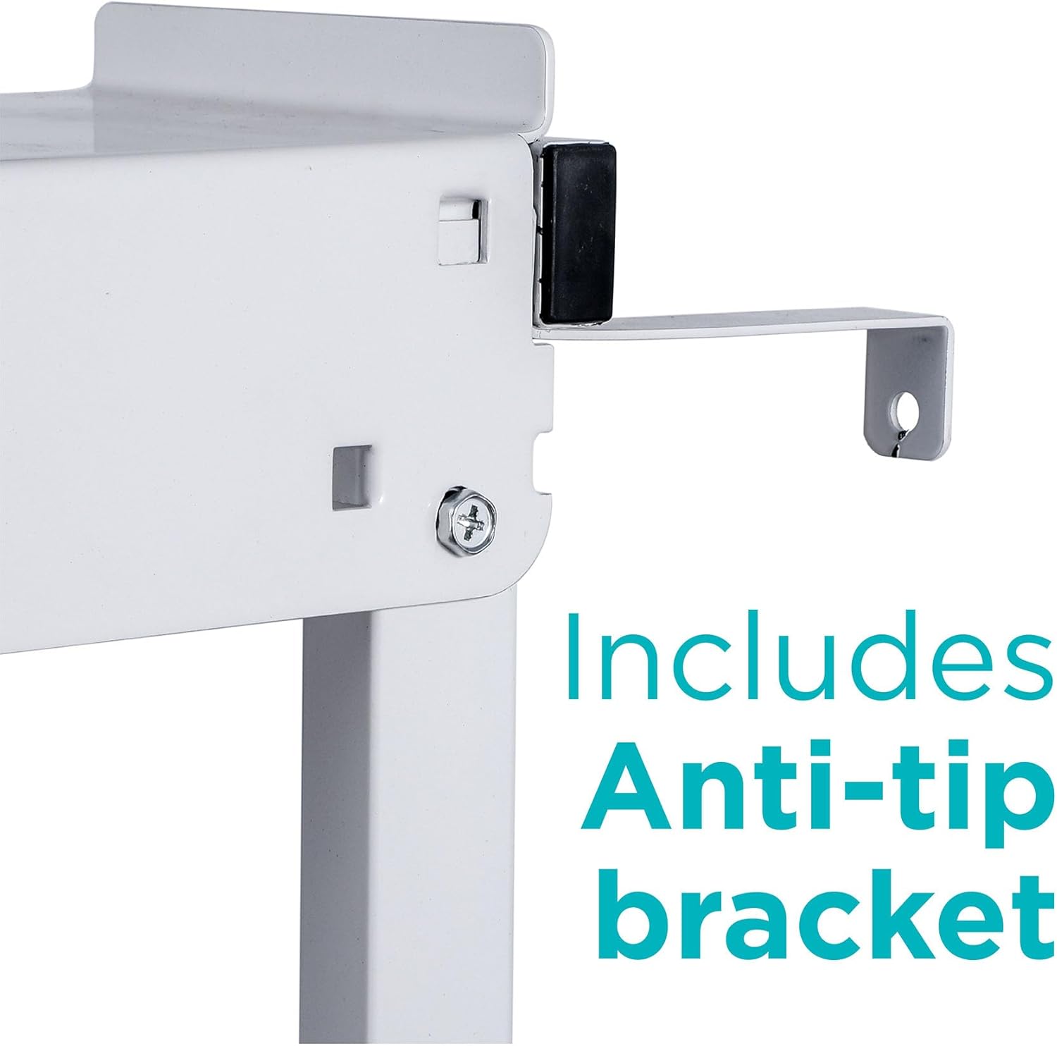 Black+Decker Washer Dryer Stacking Rack Stand, Compatible with Black and Decker Portable Washers and Dryers