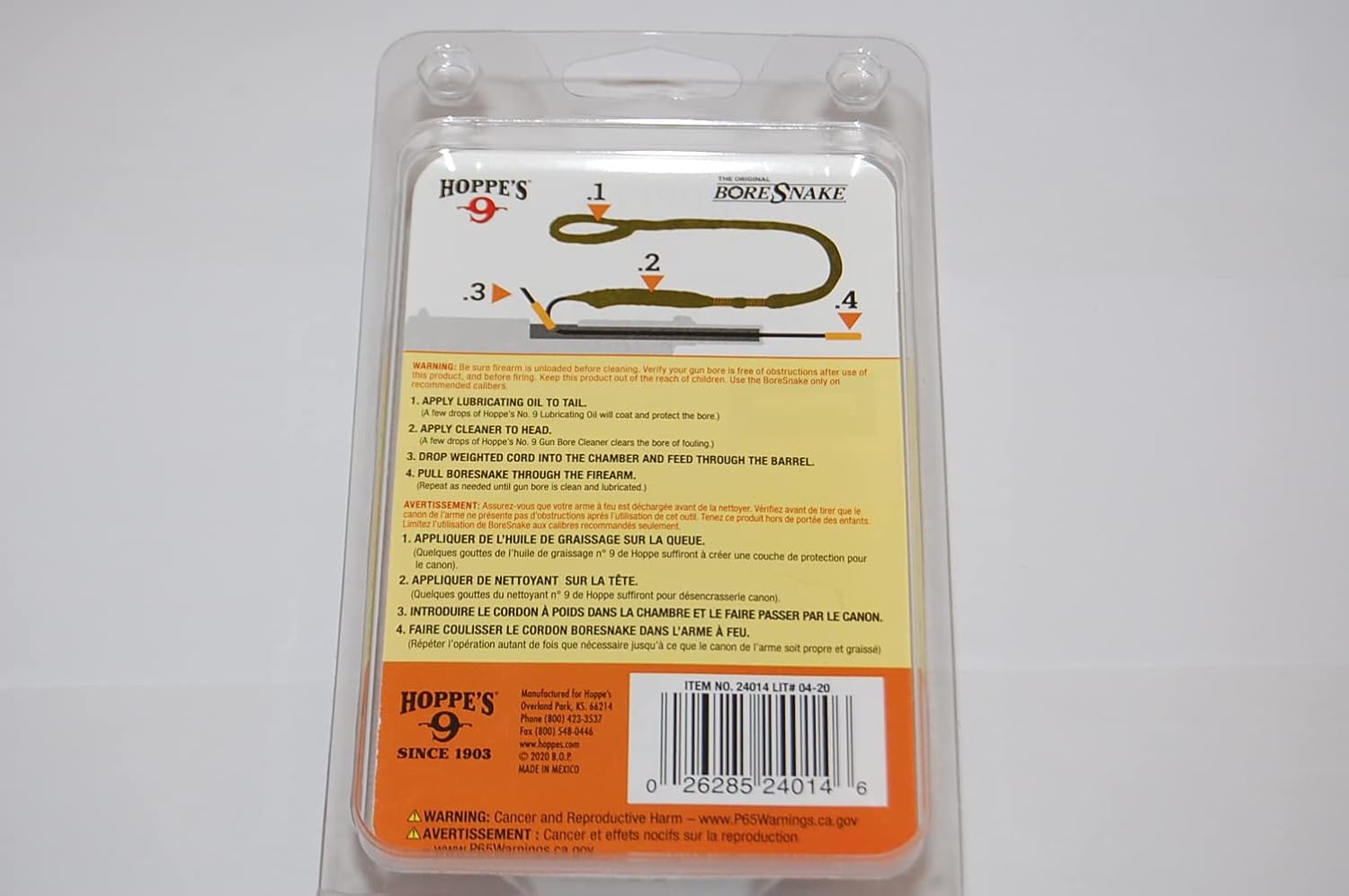 Hoppe's BoreSnake Rifle Bore Cleaner