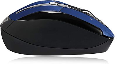 ADESSO iMouse S60 Wireless Optical Mouse with 2.4 GHz RF, Programmable Driver, Tilt-Wheel Scrolling