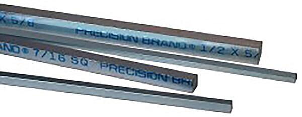Precision Brand KS-1420 Zinc Plated Steel Square Keystock Sizes; 3/16 - Fractional, 4.7630 - Millimeter