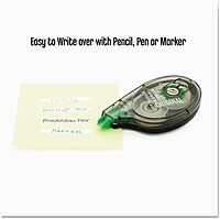 Tombow 68620 MONO Correction Tape, Non-Refillable, 1/6" x 394", White Tape 1 Count (Pack of 1)