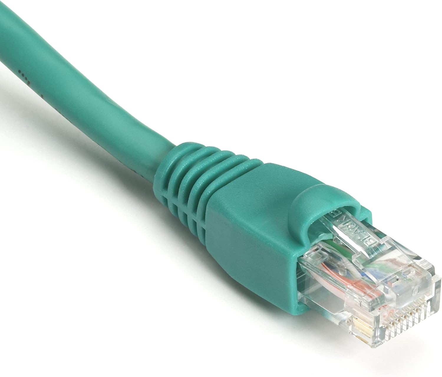 Black Box GigaTrue Cat6 550-MHz Snagless Stranded Ethernet Patch Cable - 6 in, Green