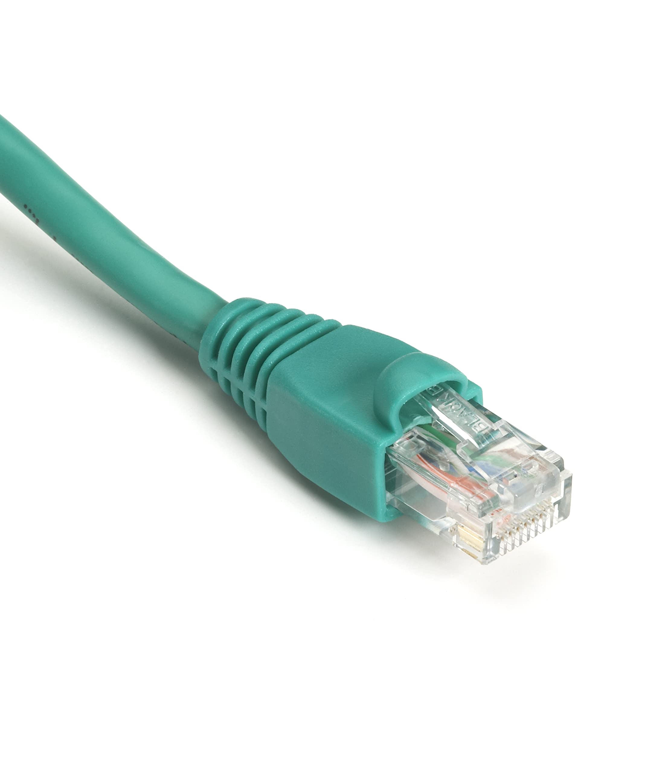 Black Box GigaTrue Cat6 550-MHz Snagless Stranded Ethernet Patch Cable - 6 in, Green