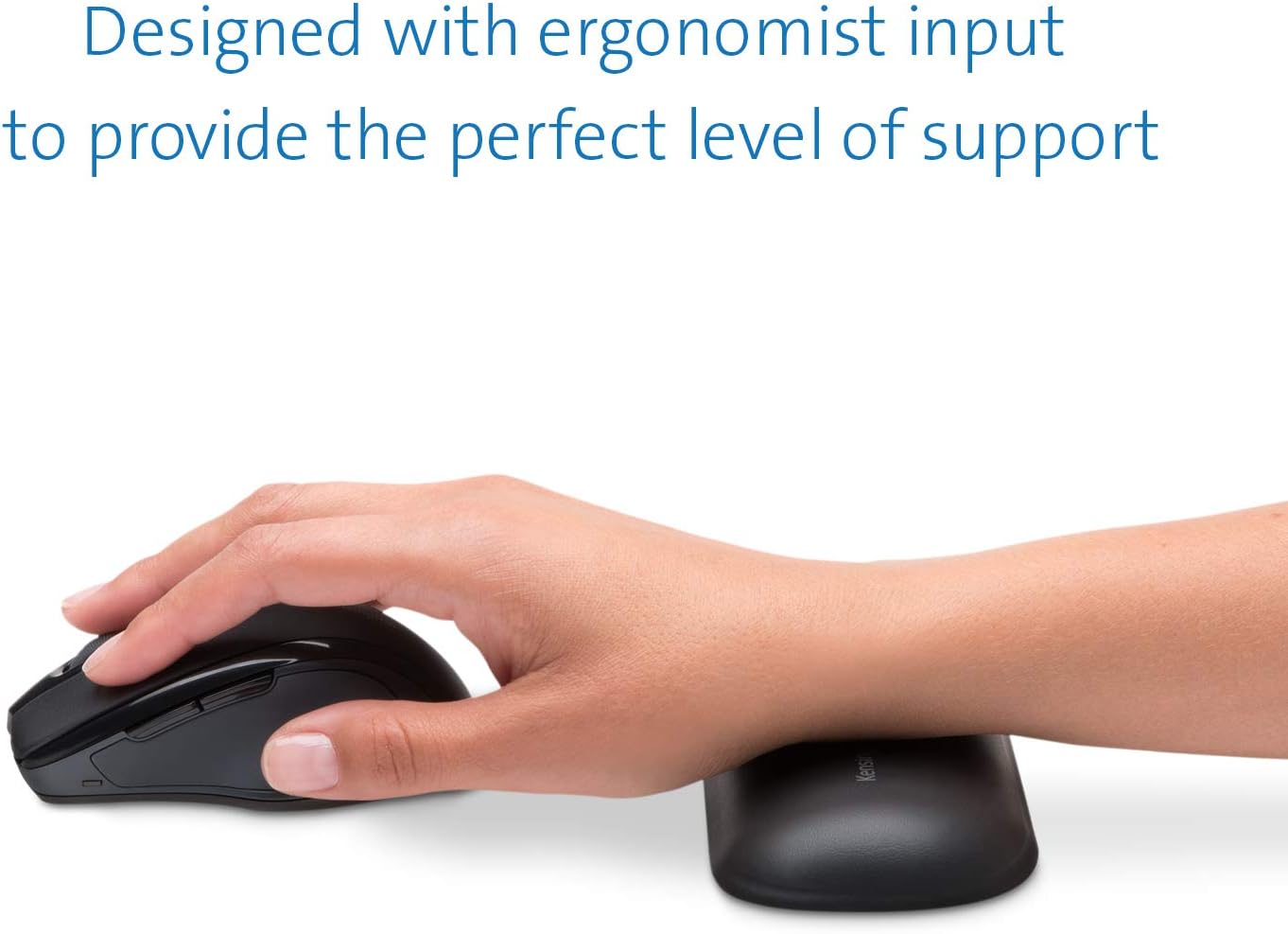 KENSINGTON ErgoSoft Gel Wrist Rest for Keyboard & Mouse