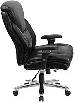 Flash Furniture HERCULES Series 24-7 Intensive Use Big & Tall Ergonomic High-Back Office Chair With Lumbar Knob And Headrest