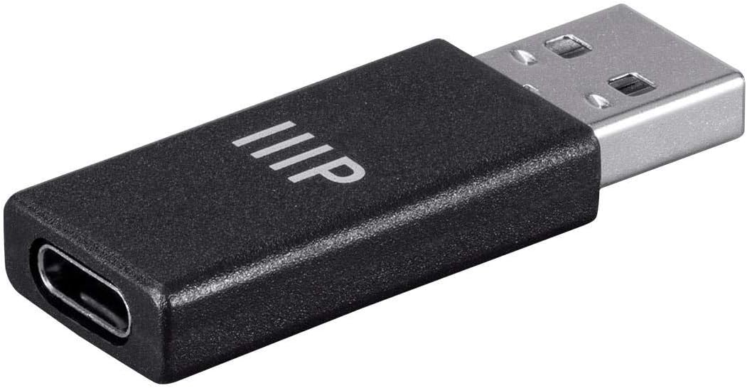 Monoprice USB-C Female to USB-A Male 3.1 Gen 2 Adapter - Up to 10Gbps Data Transfer speeds Through a Compatible Connection