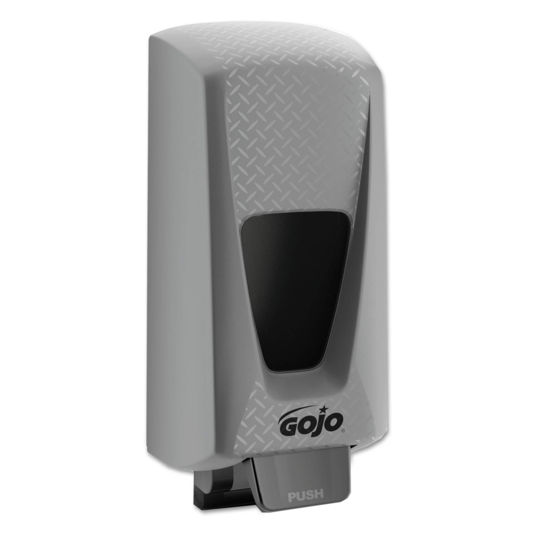 GOJO PRO TDX 5000 Push-Style Dispenser, Gray, for 5000 mL GOJO PRO TDX Hand Cleaner/Hand Soap Refills (Pack of 1) - 7500-01
