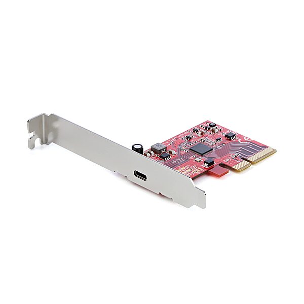 StarTech.com 1-Port USB 3.2 Gen 2x2 PCIe Card, USB-C 20Gbps PCI Express 3.0 x4 Adapter, Data Only, Windows/macOS/Linux, TAA