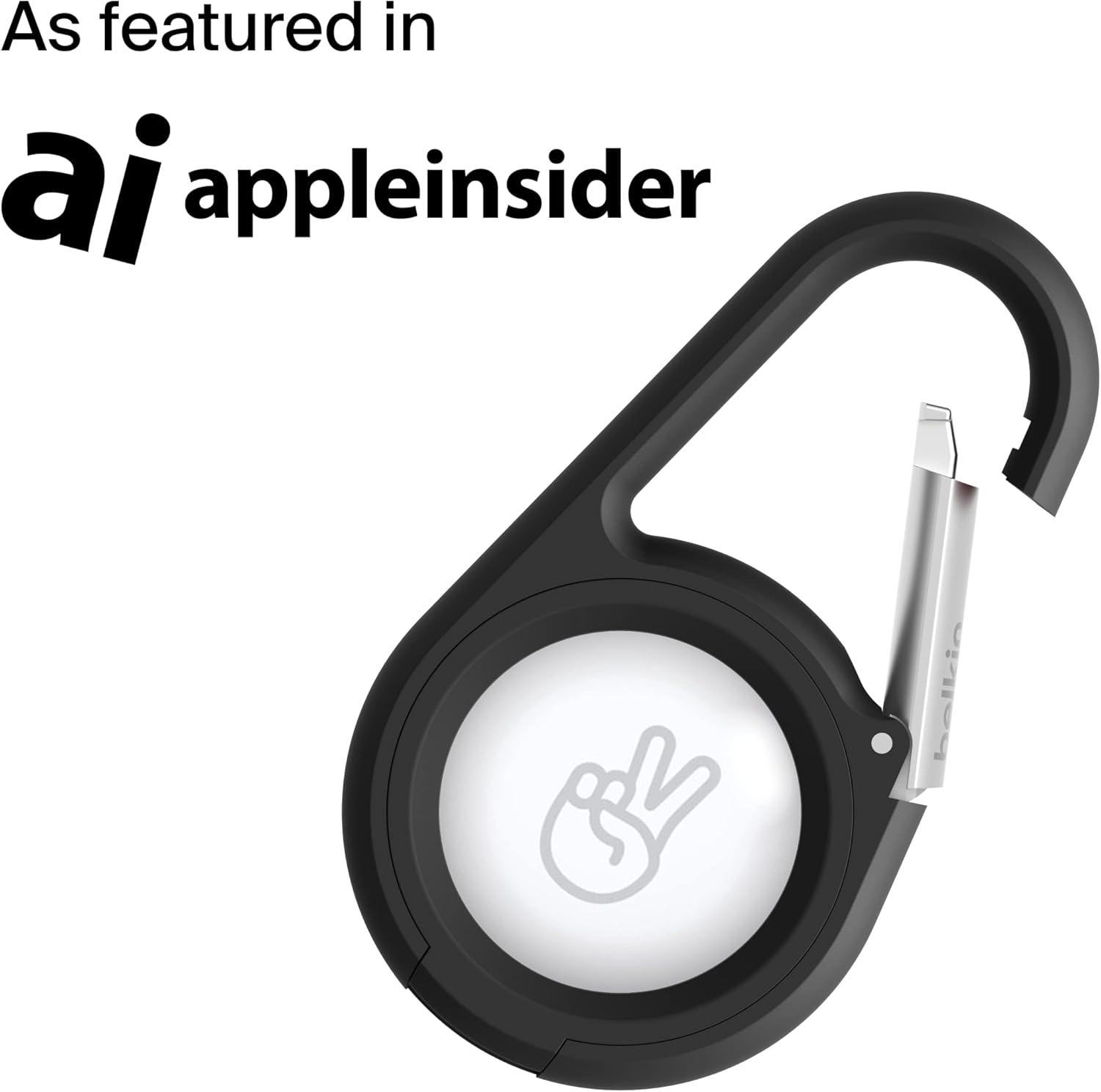 Belkin Apple AirTag Secure Holder - Protective Case & Keychain