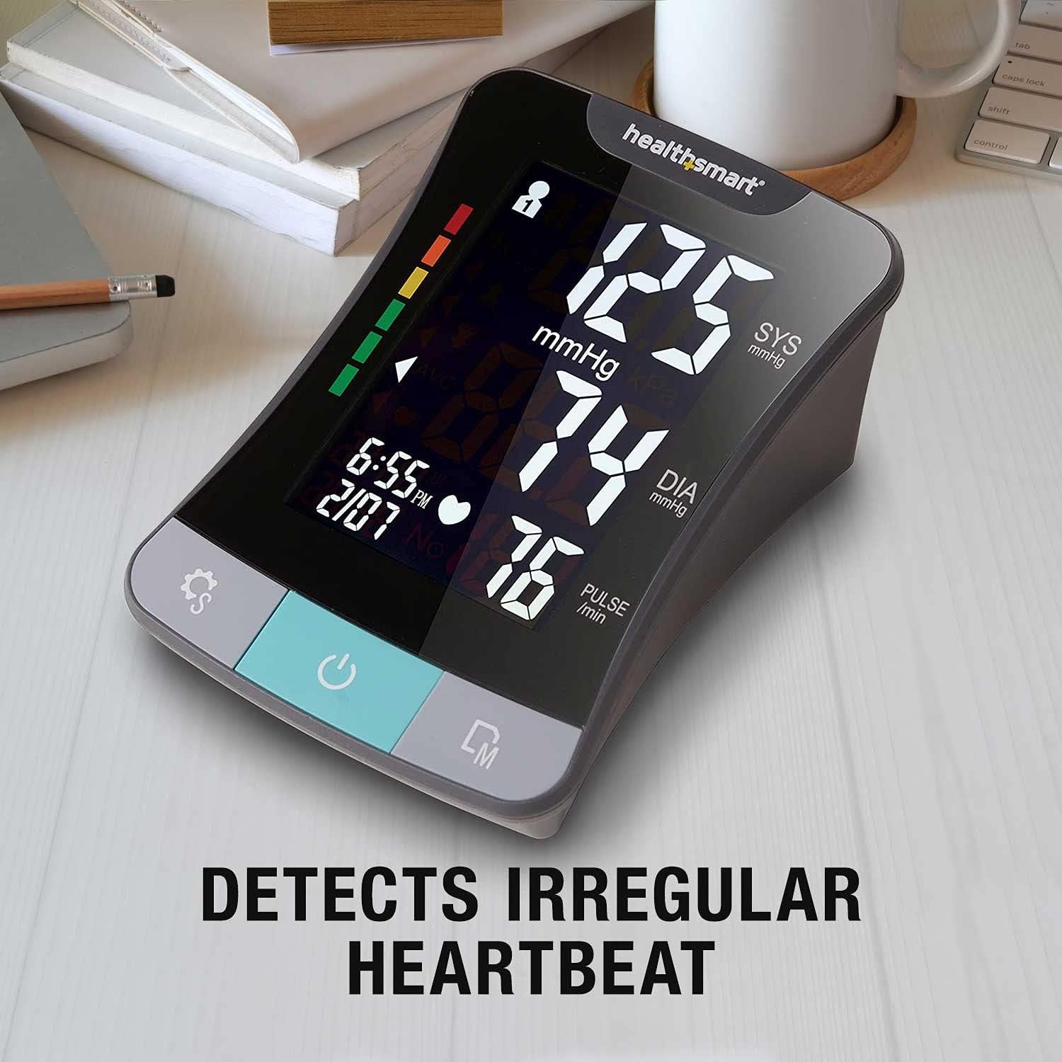HealthSmart Digital Blood Pressure Monitor (Upper Arm & Wrist)