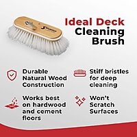SHURHOLD 10" Deck Brush (Shur-Lok)