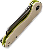 CIVIVI ExOne Folding Pocket Knife, 2.94" Nitro-V Reverse Tanto, G10 Handle