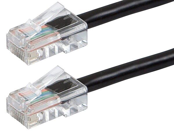 Monoprice ZEROboot Cat5e Ethernet Patch Cable UTP RJ45 24AWG 350MHz