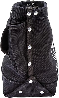 Klein Tools 5416TFR Tool Bag, Flame Resistant Canvas Bag for Bolt Storage with Double Reinforced Bottom and Tunnel Connect
