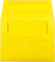 JAM PAPER Colored Envelopes (Recycled, Gummed Closure) - 25 Pack