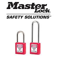 Master Lock 410LT Lockout Tagout Safety Padlock with Key, Extended Length Shackle