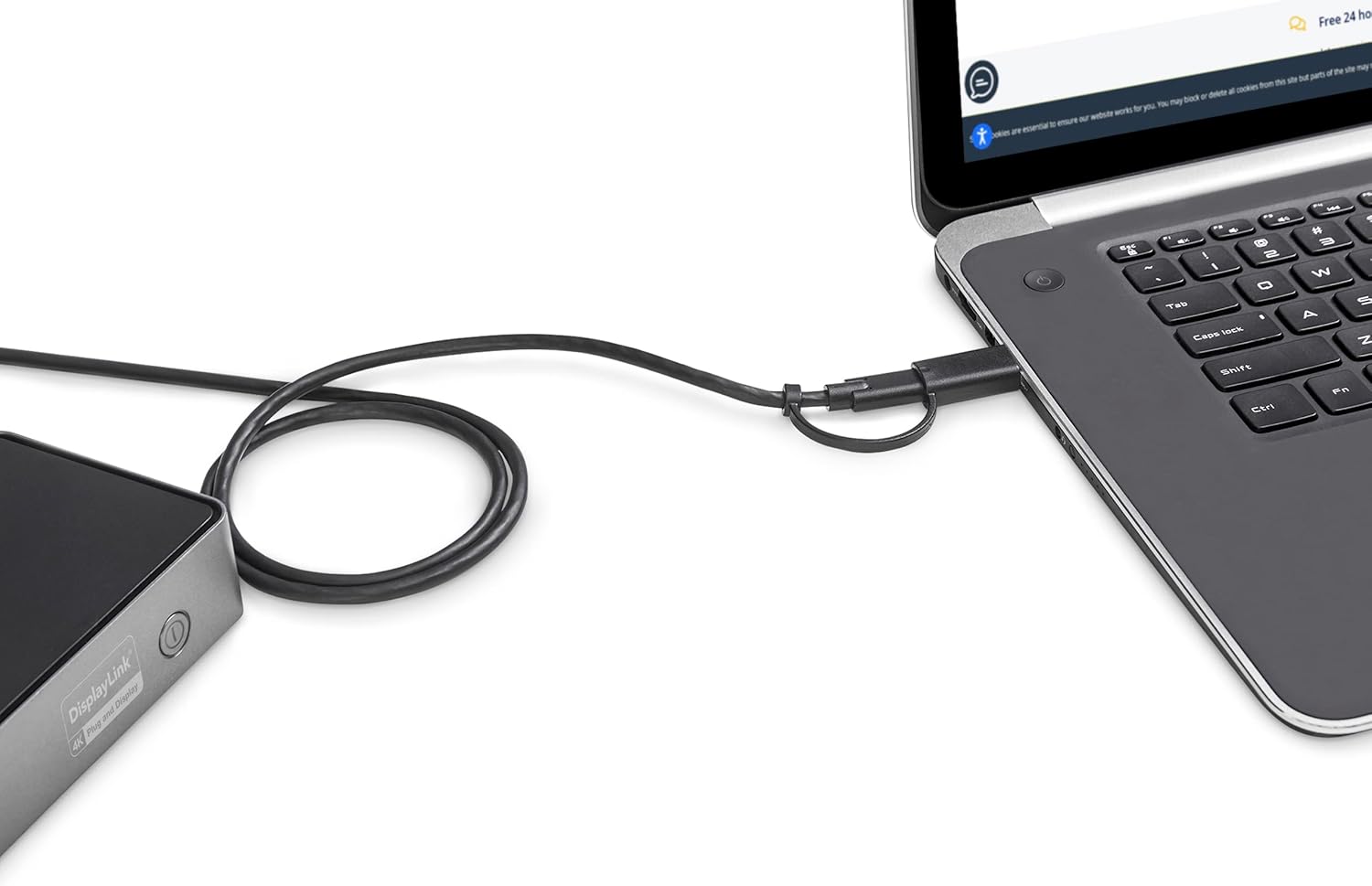 StarTech.com USB-C / USB-A Docking Station - Triple 4K 60Hz