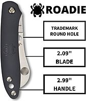 SPYDERCO Roadie Non-Locking Folding Pocket Knife