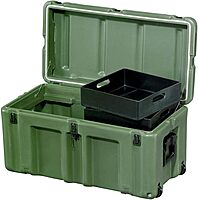 Pelican 472-FTLK-LG Footlocker for Movable Storage, Olive Drab Green