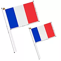 FRANCE Flag Stick 14CM*20CM