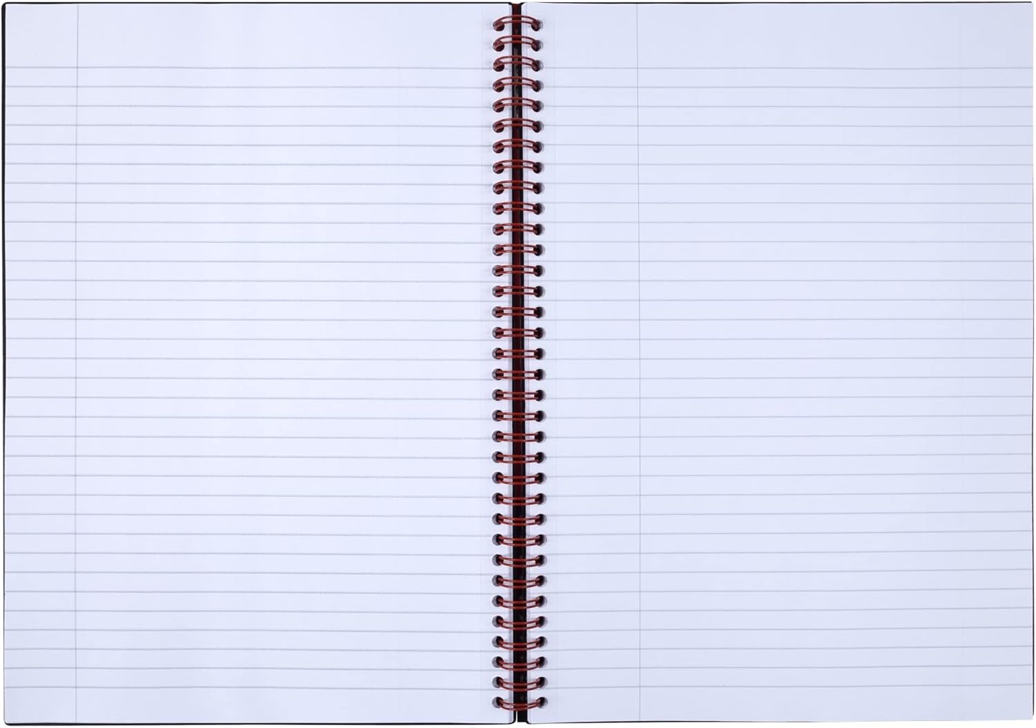 Black n' Red Notebook, Business Journal, Optik Paper, Wirebound, 70 Sheets, Ruled, SCRIBZEE-compatible