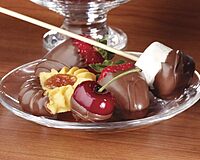 Nostalgia 3 Tier Electric Chocolate Fondue Fountain Machine for Parties - Melts Cheese, Queso, Candy