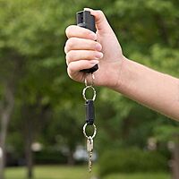 SABRE RED Hardcase Pepper Spray Keychain with Quick Release