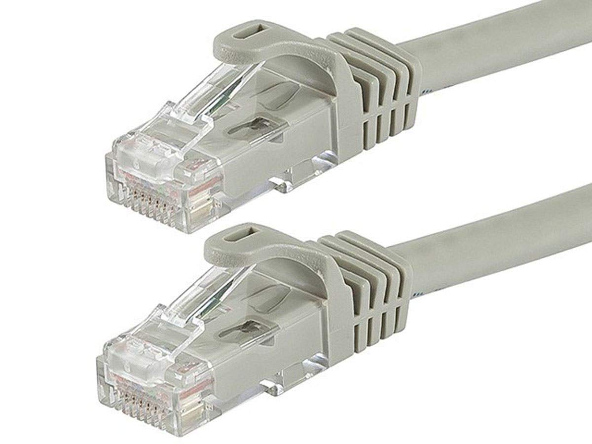 Monoprice Flexboot Cat6 Ethernet Patch Cable - RJ45, Stranded, UTP, 24AWG, Pure Bare Copper, 550MHz