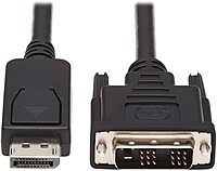 TRIPP LITE DisplayPort to DVI-D Adapter Cable (Latching, M/M)