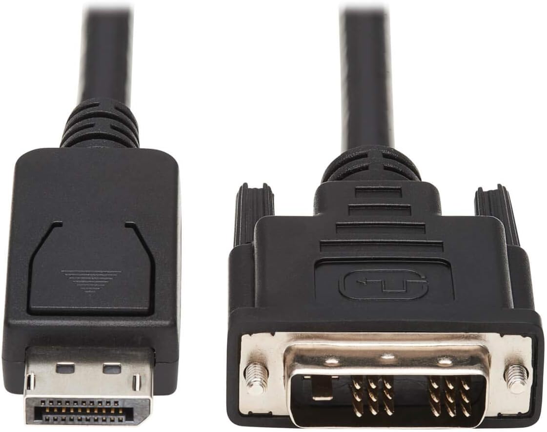 TRIPP LITE DisplayPort to DVI-D Adapter Cable (Latching, M/M)