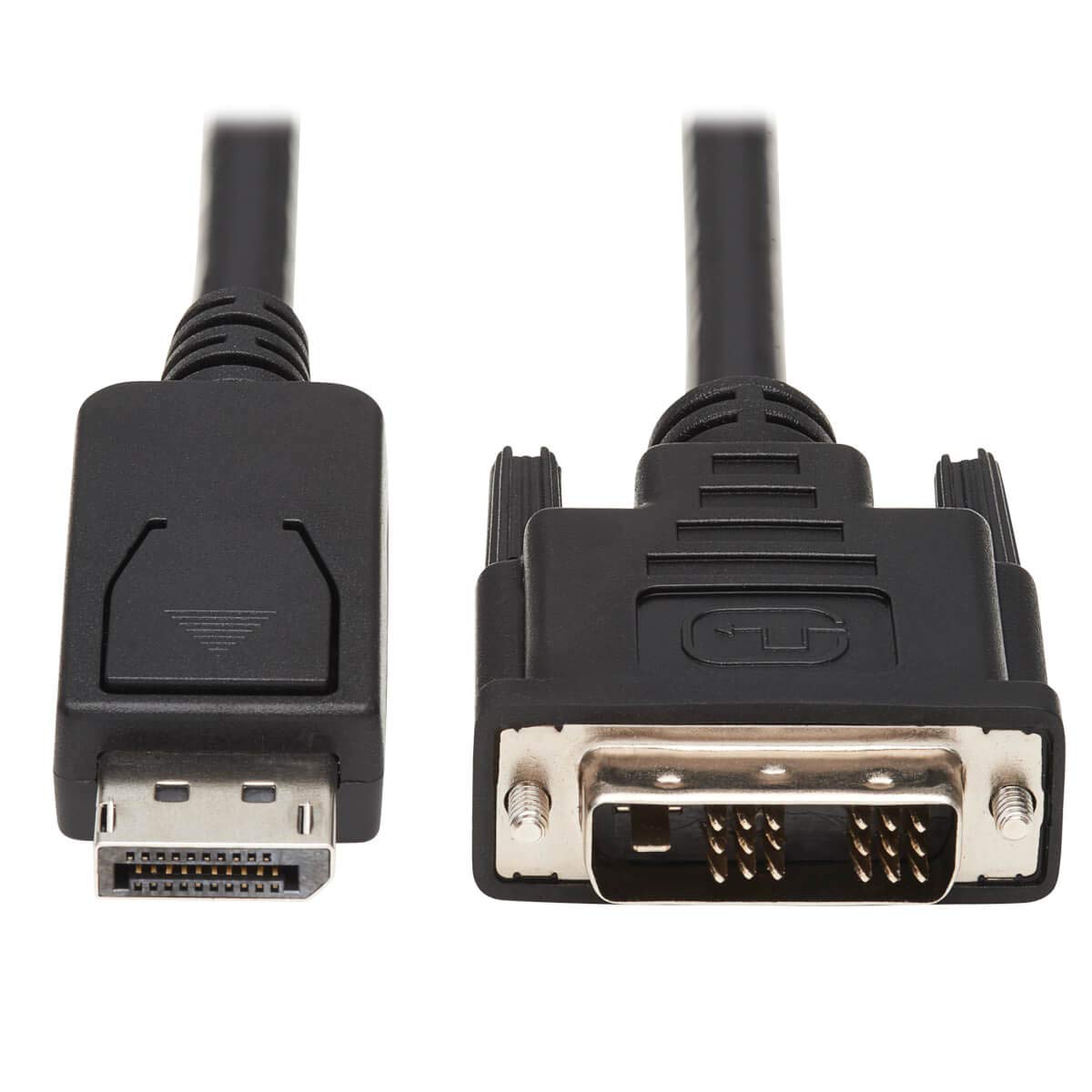 TRIPP LITE DisplayPort to DVI-D Adapter Cable (Latching, M/M)