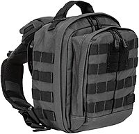 5.11 Tactical MOAB 6 Sling Bag Pack, Shoulder Crossbody Military Bag, Style 56963ABR
