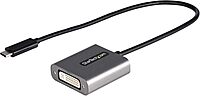 StarTech.com USB C to DVI Adapter - 1920x1200 USB Type C to DVI-D Display/Monitor Video Converter, USB-C Dongle