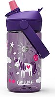 CAMELBAK Thrive Flip Straw Kids Bite Valve Water Bottle 14oz Tritan Renew