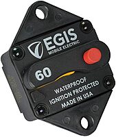 Egis 60A Panel Mount Circuit Breaker - 285 Series