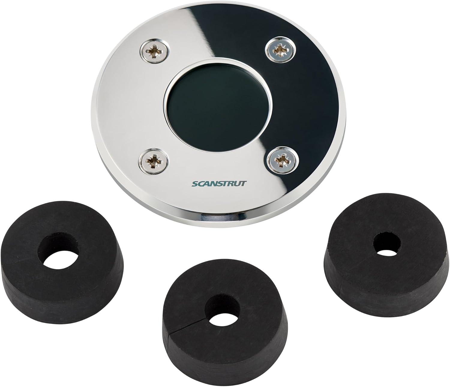 Scanstrut DS-LP-30-S IP68 Low-Profile Cable Seal - Fits Cables 9-14mm (0.35"-0.55") & Connectors Ø30mm (1.18")