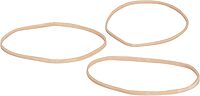 Business Source Quality Rubber Bands - Size: #16 - 2.5in Length x 0.1in Width - Sustainable - Rubber - Crepe - 1800 / Pack