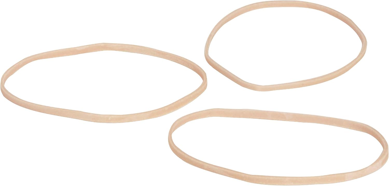 Business Source Quality Rubber Bands - Size: #16 - 2.5in Length x 0.1in Width - Sustainable - Rubber - Crepe - 1800 / Pack