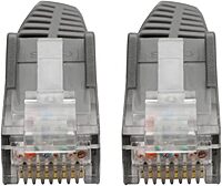 Tripp Lite Cat6 Gigabit Snagless Molded Patch Cable RJ45 M/M 6in 24 AWG 550 MHz