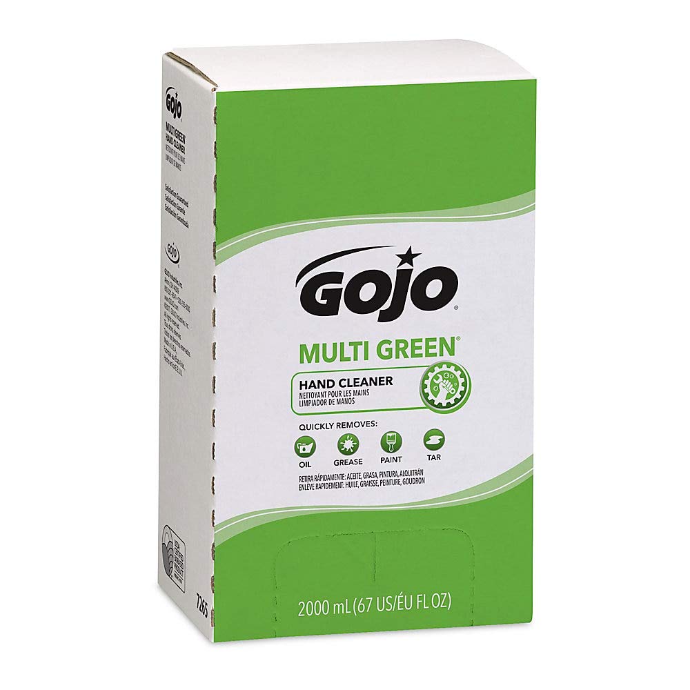 GOJO MULTI GREEN Hand Cleaner Gel Refill, Citrus Scent, Natural Pumice
