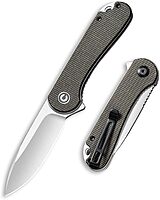 CIVIVI Elementum C907 Pocket Knife Micarta Handle D2 Blade