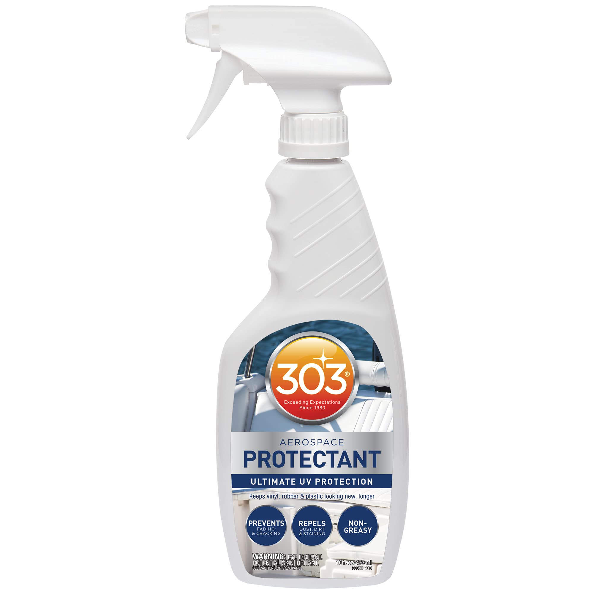 303 Products Marine Aerospace Protectant Spray – UV Protection, Repels Dust, Dirt, & Staining, Matte Finish