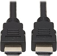 Tripp Lite, Safe-IT, 4K HDMI Cable with Ethernet, Bacterial Resistant Coating, Black, PVC VW-1 Cable Jacket (M/M), UHD 60Hz 4:4:4, 6 Feet / 1.83 Meters, Lifelong Warranty (P569AB-006)