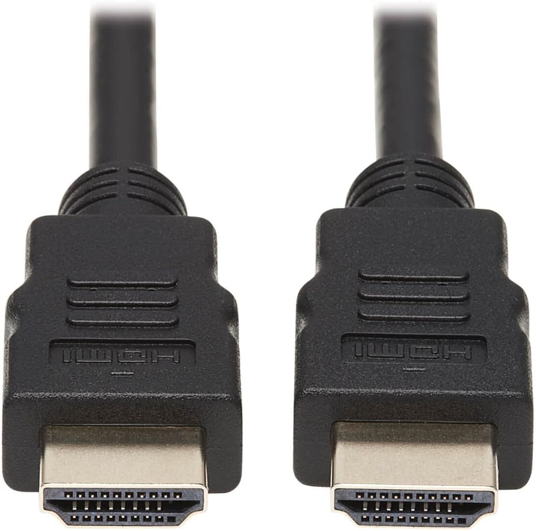 Tripp Lite, Safe-IT, 4K HDMI Cable with Ethernet, Bacterial Resistant Coating, Black, PVC VW-1 Cable Jacket (M/M)
