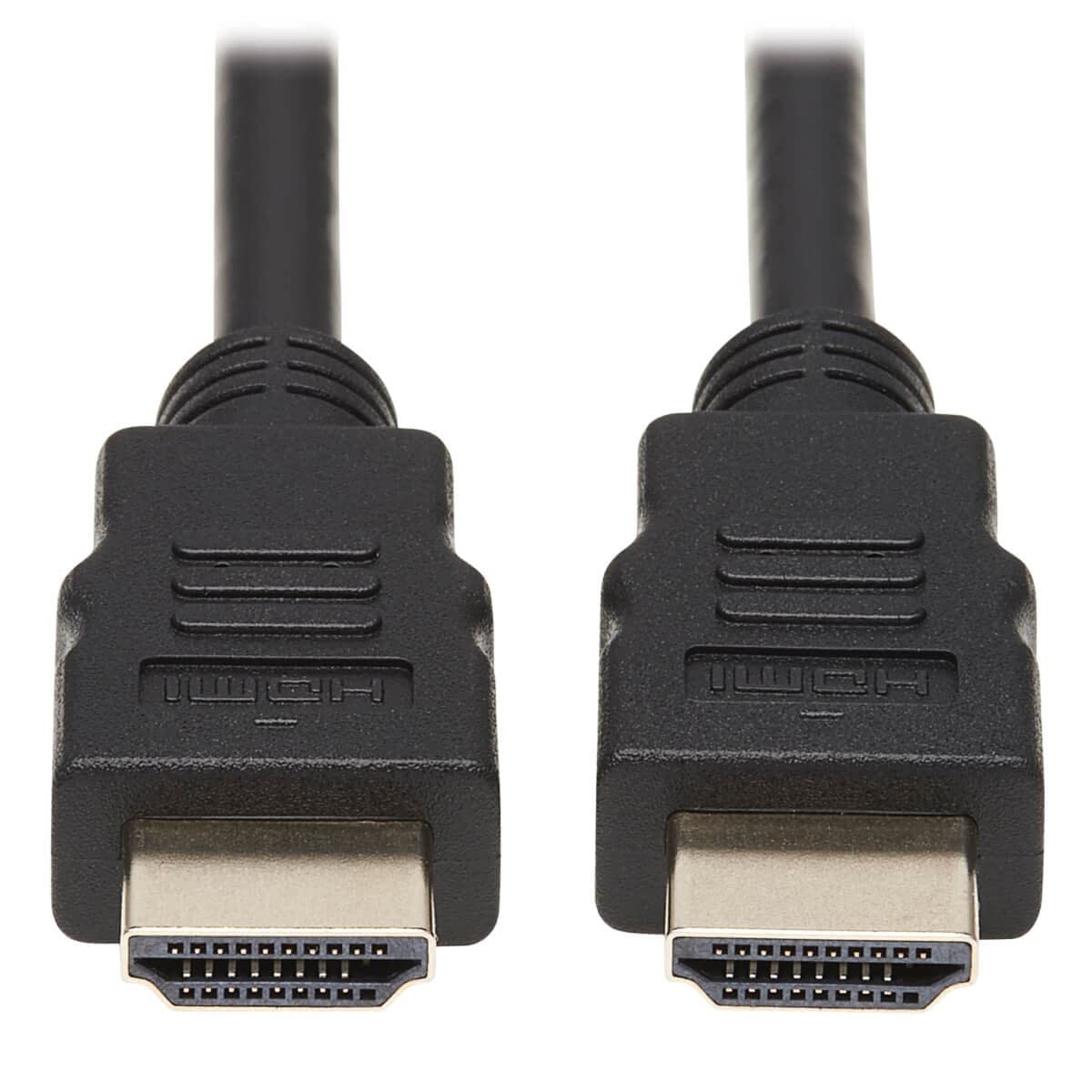 Tripp Lite, Safe-IT, 4K HDMI Cable with Ethernet, Bacterial Resistant Coating, Black, PVC VW-1 Cable Jacket (M/M)